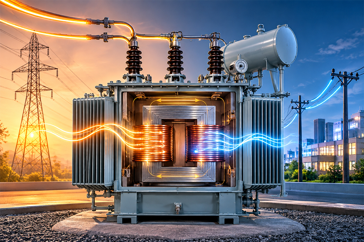 transformer for solar power plant