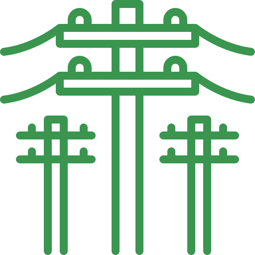 Pole Mounted Transformer Icon